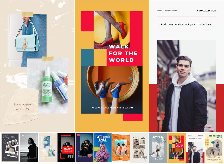 Fashion Brand Promotion Sale Offer and Discount Instagram Story