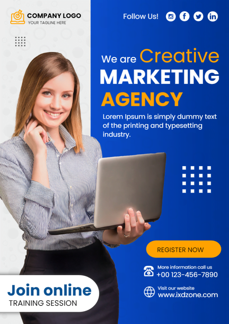 Create Online Custom Flyers Designs for Print Marketing