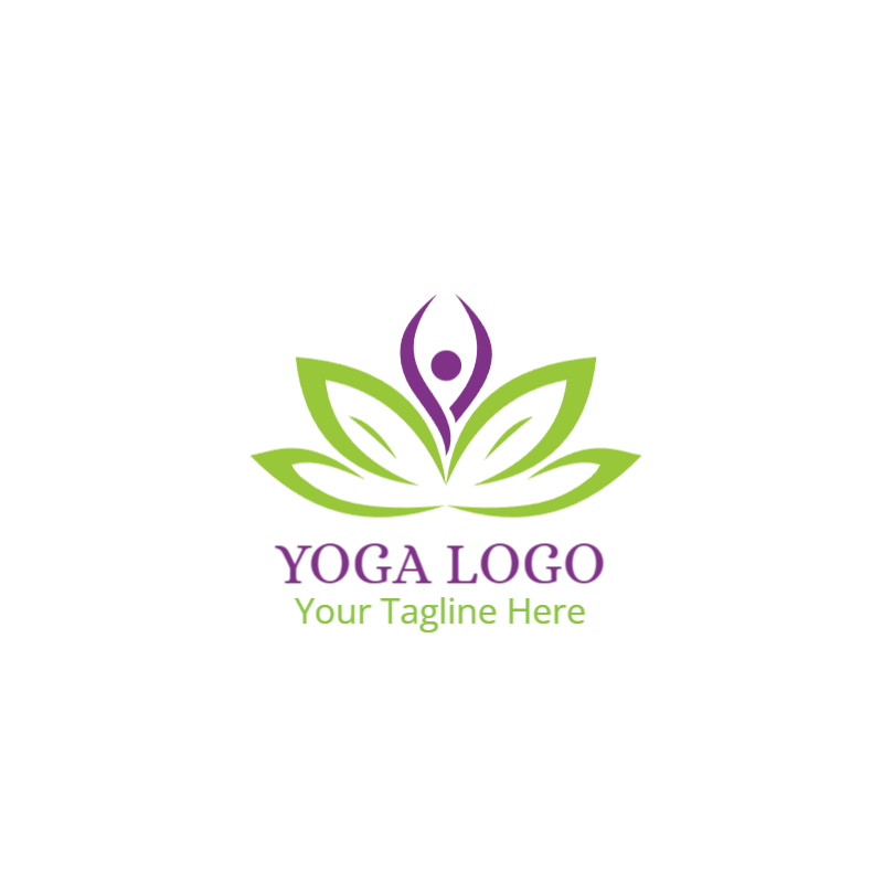 Yoga logo design: