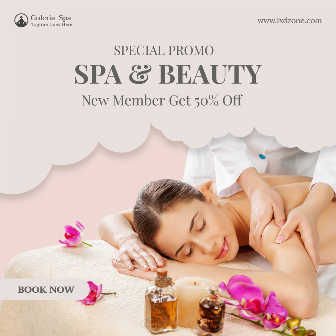 IxDZone offers fully editable SPA social media post templates design
